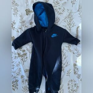 Nike Black and Blue Kids One Piece